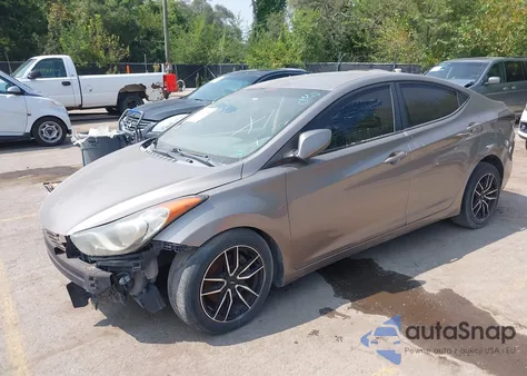 2011 Hyundai Elantra Gls from USA, damaged, VIN 5NPDH4AE5BH010847
